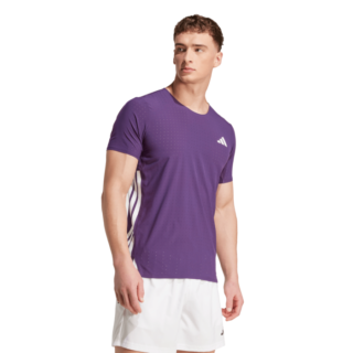 adidas Adizero Tee Gr. 2XL Lila Herren