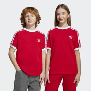 adidas Originals T-Shirt "ADICOLOR 3-STREIFEN KIDS" sportlicher Stil, mit kurzen Ärmeln, für Kinder, aus Baumwolle