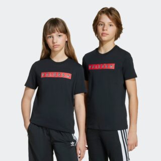 adidas Originals T-Shirt "GRAPHIC KIDS" sportlicher Stil, Rundhalsausschnitt, aus Baumwolle