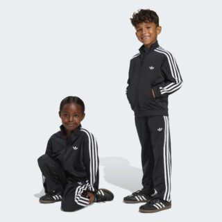 adidas Originals Trainingsanzug "FIREBIRD TS" 2 tlg. für Kinder, zweiteiliges Set, aus Polyester