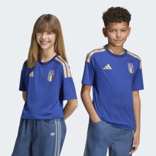 adidas Performance Fußballtrikot "ITALIEN 26 FAN KIDS HEIMTRIKOT" Kinder Fußballtrikot, ohne Verschluss, aus Polyester