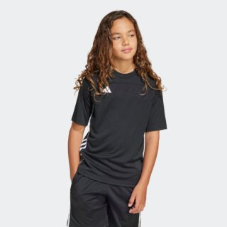 adidas Performance Fußballtrikot "TIRO 25 ESSENTIALS KIDS TRIKOT" Kinder Fußballtrikot, mit Rundhalsausschnitt, ohne Verschluss