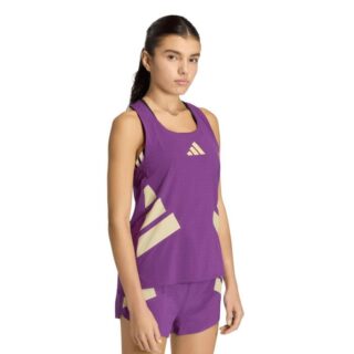 adidas RTR Tank Top Gr. L Lila Damen