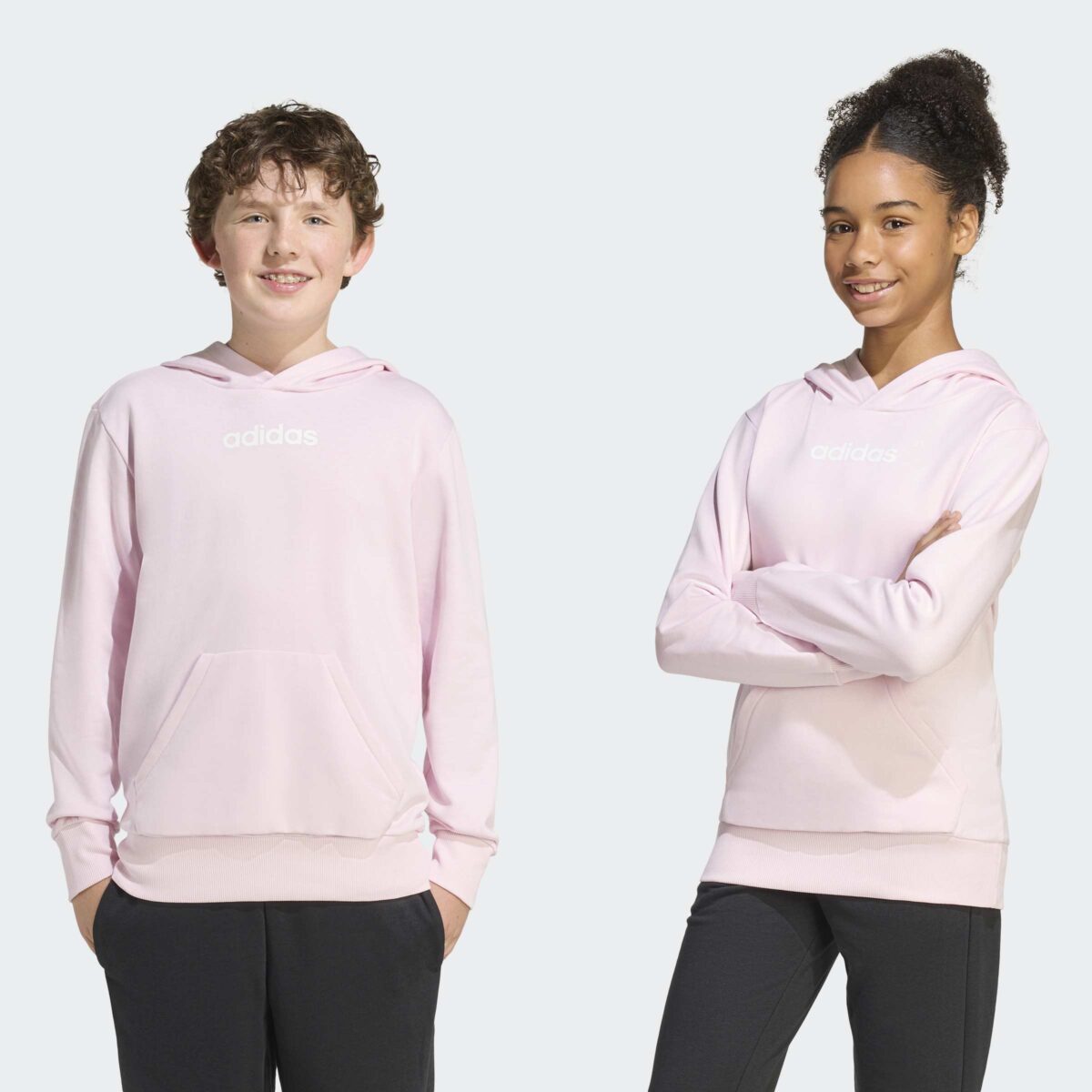 adidas Sportswear Kapuzensweatshirt "ESSENTIALS KIDS HOODIE", für Kinder, mit Kapuze, ohne Verschluss, in normaler Länge