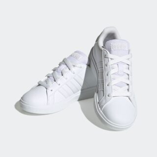 adidas Sportswear Sneaker "GRAND COURT LIFESTYLE TENNIS LACE-UP" Design auf den Spuren des adidas Superstar, für Kinder & Jugendliche