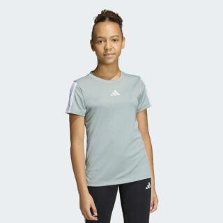 adidas Sportswear T-Shirt "TRAINING ESSENTIALS 3-STREIFEN KIDS" für Kinder, Kurzarm, ohne Verschluss, mit Climacool Technologie