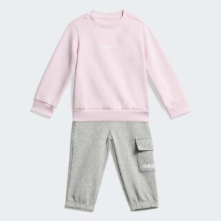 adidas Sportswear Trainingsanzug "ESSENTIALS KIDS" 2 tlg. für Babys, sportlicher Zweiteiler, 2-teiliges Set