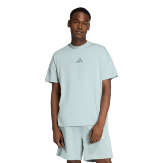 adidas SZN SS Tee Gr. L Blau Herren
