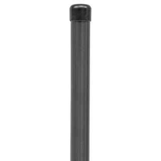 Alberts Zaunpfosten für Schweißgitterzäune grau Ø 3,4 x 150 cm