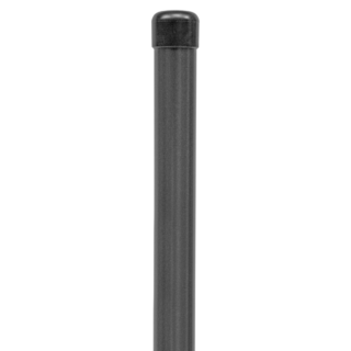 Alberts Zaunpfosten für Schweißgitterzäune grau Ø 3,4 x 175 cm