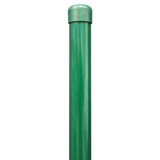 Alberts Zaunpfosten für Schweißgitterzäune grün Ø 3,4 x 150 cm