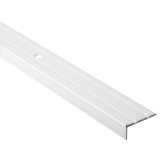 alfer Abschlussprofil Aluminium silber 25 x 10 mm