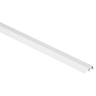 alfer Abschlussprofil 'clipstech®' silber 2000 x 32 mm