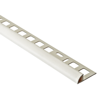 alfer PVC-Viertelkreisprofil weiß 2500 x 19,5 mm