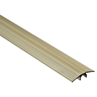 alfer Übergangsprofil ''clipstech®' Aluminium titanfarben 2000 x 33 mm