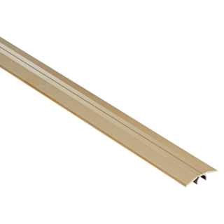 alfer Übergangsprofil 'clipstech®-vario' Aluminium bronzefarben 900 x 33 mm
