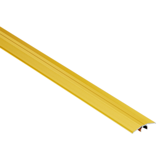 alfer Übergangsprofil 'clipstech®-vario' Aluminium messingfarben 900 x 33 mm