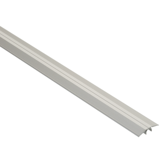 alfer Übergangsprofil 'clipstech®-vario' Aluminium silber 900 x 33 mm