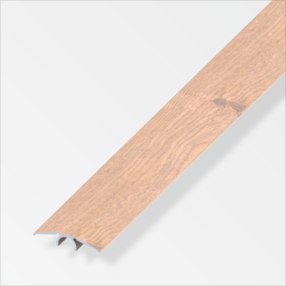 alfer Übergangsprofil 'Dekor' eichefarben beige, 2000 x 33 mm