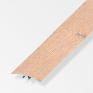 alfer Übergangsprofil 'Dekor' eichefarben beige, 2000 x 46 mm