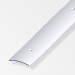 alfer Übergangsprofil silber eloxiert, gelocht 2000 x 30 x 5 mm