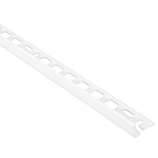 alfer Winkelprofil brilliantweiß 2500 x 21 x 12,5 mm