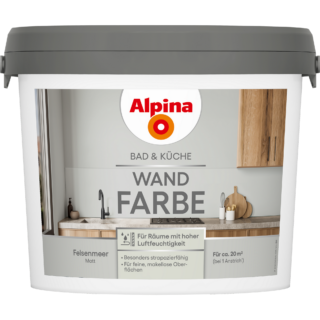 Alpina Bad- und Küchenfarbe Felsenmeer 2,5 l
