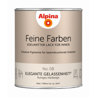 Alpina Feine Farben 'Elegante Gelassenheit' hellbeige matt 750 ml