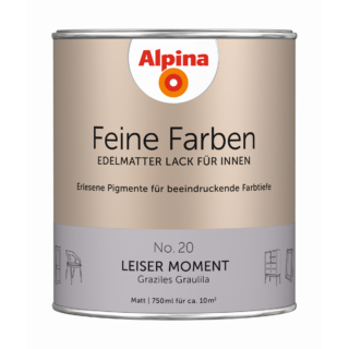 Alpina Feine Farben 'Leiser Moment' fliederfarben matt 750 ml