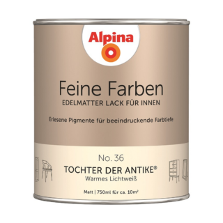 Alpina Feine Farben 'Tochter der Antike' weiß-beige matt 750 ml