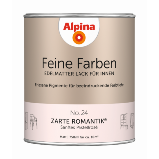 Alpina Feine Farben 'Zarte Romantik' pastellrosa matt 750 ml