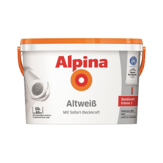 Alpina Innenfarbe altweiß matt 10 l