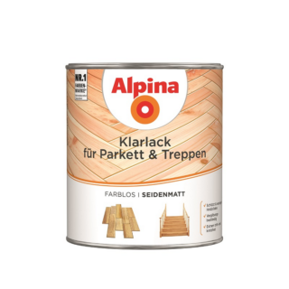 Alpina Klarlack transparent seidenmatt 2 l