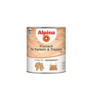 Alpina Klarlack transparent seidenmatt 750 ml