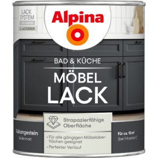 Alpina Möbellack Vulkangestein seidenmatt 750 ml