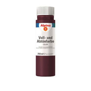 Alpina Voll- und Abtönfarbe 'Berry Red' beerenfarben 250 ml