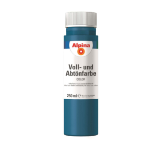 Alpina Voll- und Abtönfarbe 'Cool Blue' blau 250 ml