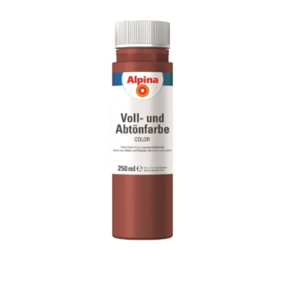 Alpina Voll- und Abtönfarbe 'Spicy Red' rotbraun 250 ml