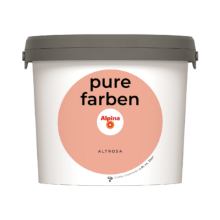 Alpina Wandfarbe 'Pure Farben' altrosa matt 2,5 l