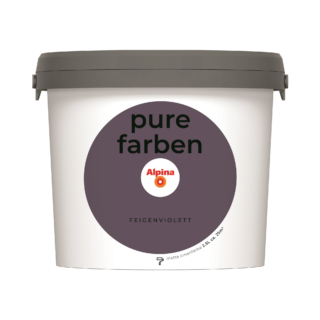 Alpina Wandfarbe 'pure farben' feigenviolett matt 2,5 l