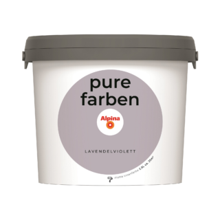 Alpina Wandfarbe 'pure farben' lavendelviolett matt 2,5 l