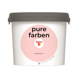 Alpina Wandfarbe 'Pure Farben' rosérot matt 2,5 l