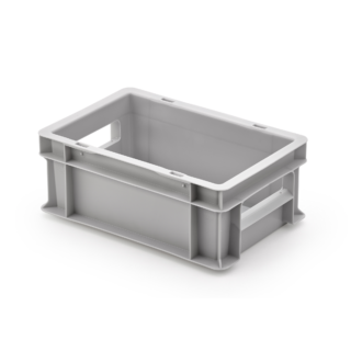 Alutec Kunststoffbehälter geschlossen grau 30 x 20 x 12 cm