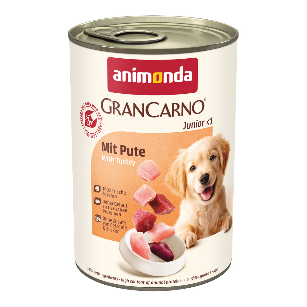 animonda GranCarno Original Junior 6 x 400 g - Rind & Huhn