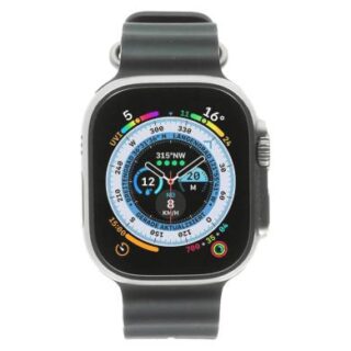 Apple Watch Ultra GPS + Cellular 49mm Titan Ocean Armband Mitternacht