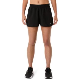 ASICS Core Split Shorts Damen - Laufshorts in Schwarz, Komfortabel und Leicht für optimale Bewegungsfreiheit, Gr. S-XL