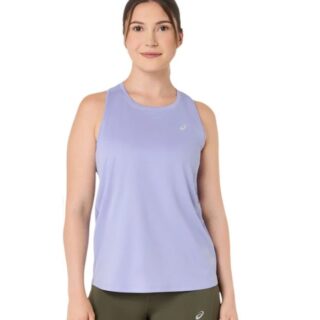 ASICS Core Tank Gr. L Lila Damen