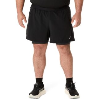 ASICS Road 2in1 5 Zoll Shorts für Männer in Größe L - Bequeme Lauf- und Trainingseinheit mit optimaler Bewegungsfreiheit