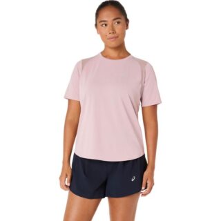 ASICS Road SS Top Gr. L Pink Damen