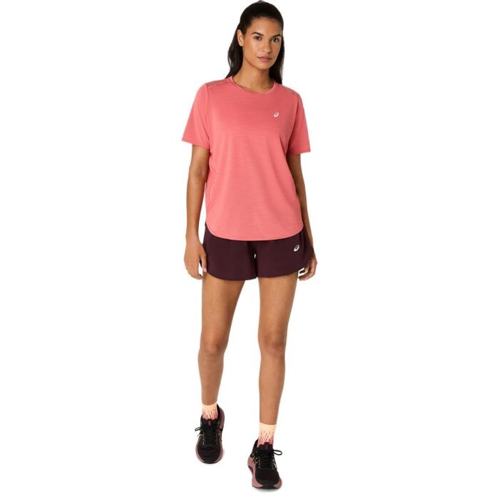 ASICS Road SS Top Gr. S Rot Damen